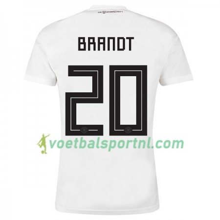 Duitsland Brandt 20 Thuis Shirt WK voetbal 2018